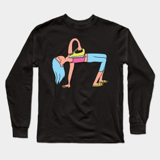 flat boobs Long Sleeve T-Shirt